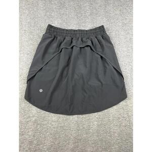 Lululemon Black Hotty Hot Skirt Size 6